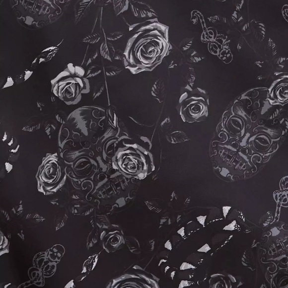 Torrid x Harry Potter Bellatrix Black Corset Back Lace-Up Coat 3X 22 24 - Picture 9 of 16